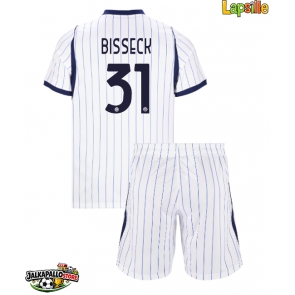 Inter Milan Yann Bisseck #31 Vieraspaita Lapsille 2026-27 Lyhythihainen (+ shortsit)